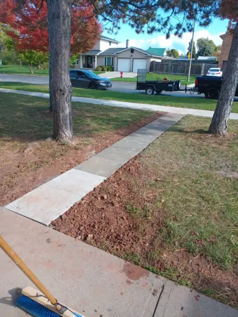 Landscaping work by Blooms And Blizzards