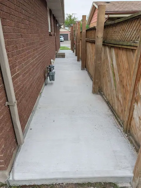 Concrete & Paving work by Concrete Sidewalks, Shed Pads & More