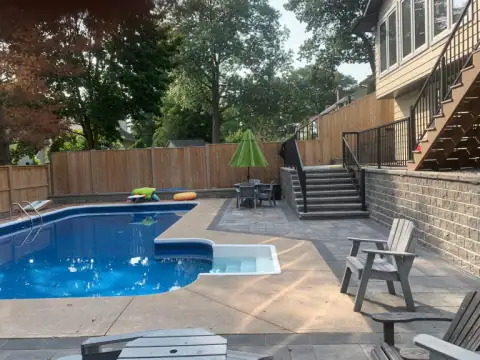 Landscaping work by Raphael’s Concrete & Landscaping Inc.