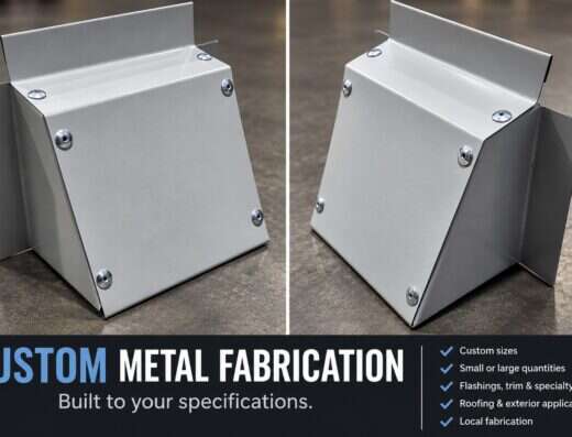 Exterior flashings, custom