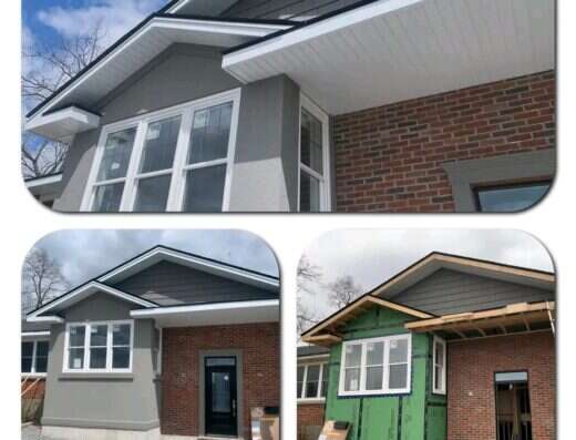 Exterior services(siding, soffit, fascia, trough etc.)